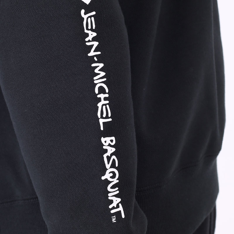 Мужская толстовка Converse Basquiat Fleece Crew (10023072001)  - цена, описание, фото 4